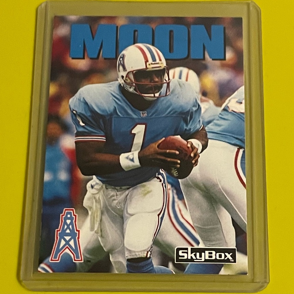 Warren Moon #50 1992 Skybox Impact Football Trading Card